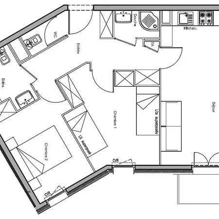 Les Bergers N 00 3p7 8 Appartement Saint-Sorlin-dʼArves